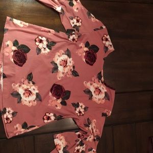 Flower Print Shirt